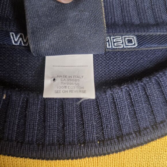 Paul & Shark Watershed Italy Men's XL Multicolor Striped Cotton Sweater - Picture 4 of 12